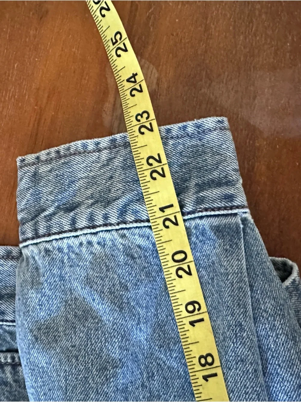 Rag & Bone Amy Cinched Waist Classic Light Blue Denim Jacket size L NWT - Picture 7 of 9